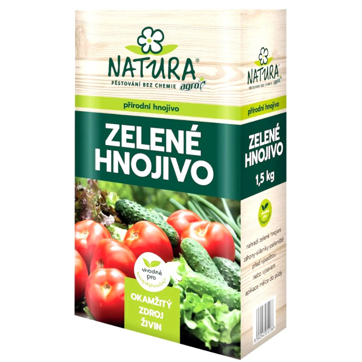Organické zelené hnojivo 1,5 kg Organické zelené hnojivo 1,5 kg