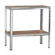 Bezskrutkový regál 8P 65 kg 160x160x40 cm Twin