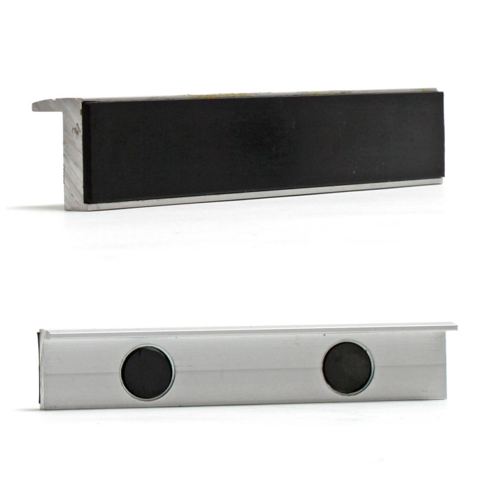 Alu čeľuste do zveráka pogumované 125 mm Alu čeľuste do zveráka pogumované 125 mm
