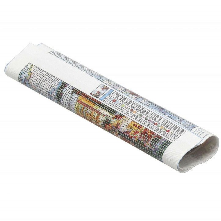 Diamantové maľovanie Baletka v bielom 40x30 cm Diamantové maľovanie Baletka v bielom 40x30 cm