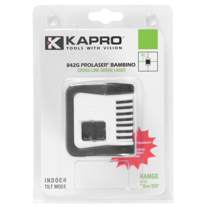 Laser 842 Prolaser® Bambino, krížový, zelený