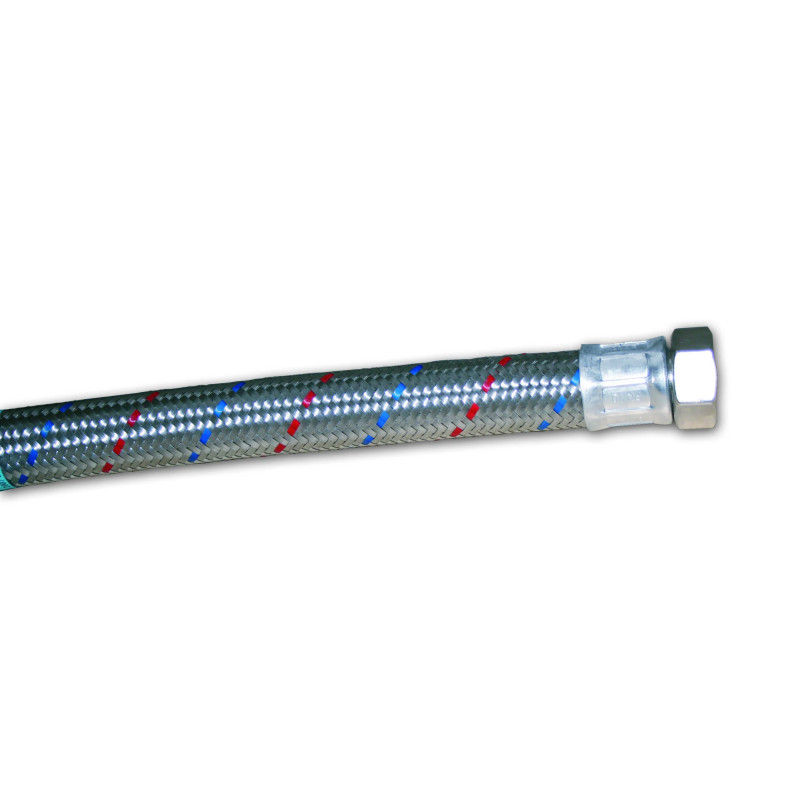 Flexi hadica nerezová na vodu 1"x1" 100 cm