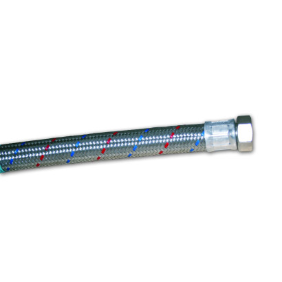 Flexi hadica nerezová na vodu 1"x1" 100 cm