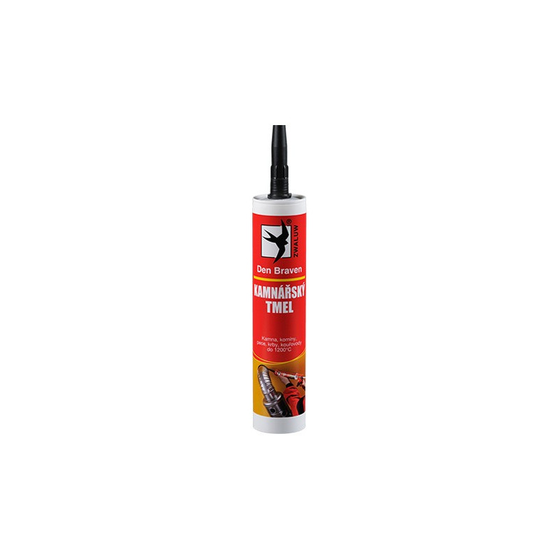 Den Braven Kachliarsky tmel 310 ml, čierny