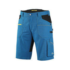 Kraťasy CXS STRETCH, pánske, stredne modré-čierne, veľ. 62