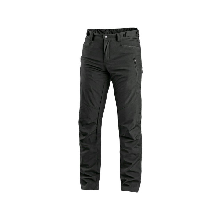 Nohavice CXS AKRON, pánske, softshell, čierne, veľ. 54