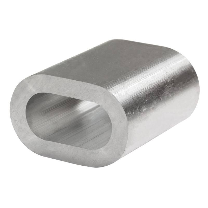 DEMA Hliníkové lisovacie svorky 4 mm, 100 ks DEMA Hliníkové lisovacie svorky 4 mm, 100 ks