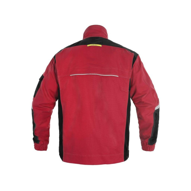 Blúza CXS STRETCH, pánska, červeno-čierna, veľ. 48