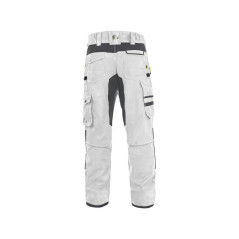 Nohavice CXS STRETCH, pánske, bielo-sivé, veľ. 62