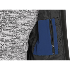 Bunda CXS STRETCH, pánska, softshell, tmavo modrá, veľ. M