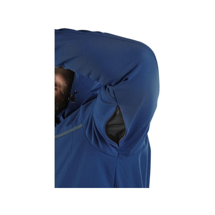 Bunda CXS STRETCH, pánska, softshell, tmavo modrá, veľ. M