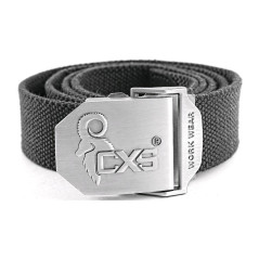 Opasok CXS NAVAH, čierny, 4 cm, 150cm, textilný, spona s logom CXS