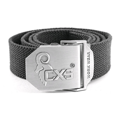 Opasok CXS NAVAH, čierny, 4 cm, 150cm, textilný, spona s logom CXS
