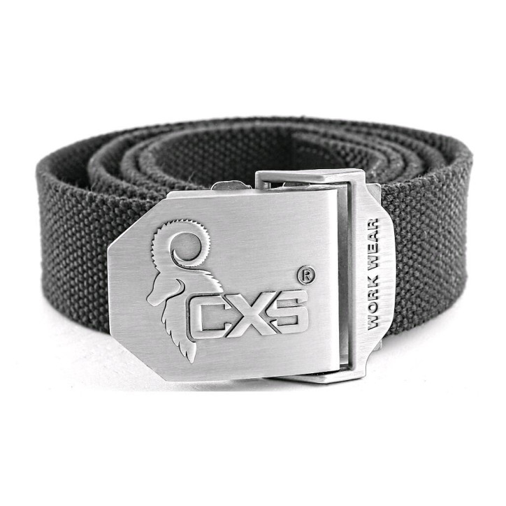 Opasok CXS NAVAH, čierny, 4 cm, 150cm, textilný, spona s logom CXS Opasok CXS NAVAH, čierny, 4 cm, 150cm, textilný, spona s logom CXS