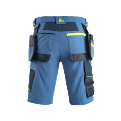 Kraťasy CXS NAOS pánske, modro-modré, HV žlté doplnky, veľ. 51