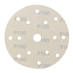 Brúsny papier pre excentrickú brúsku 150 mm P180, 10 ks