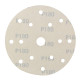 DEMA Brúsny papier pre excentrickú brúsku 150 mm P180, 10 ks