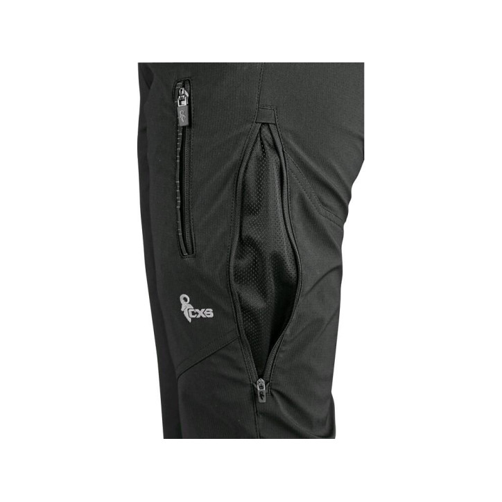 Nohavice CXS AKRON, dámske, softshell, čierne, veľ. 46