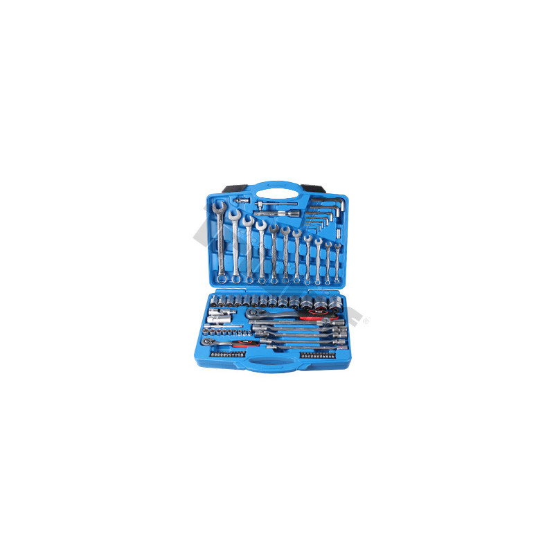 Gola sada 1/2" a 1/4", 6-hran, 77 dielov Gola sada 1/2" a 1/4", 6-hran, 77 dielov