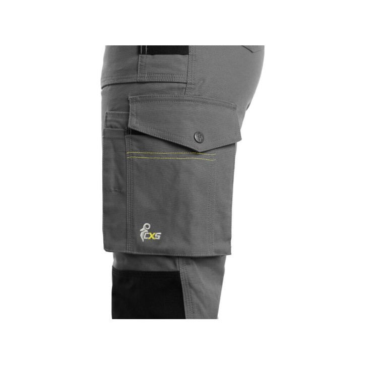 Záhradníky CXS STRETCH, dámske, sivo - čierne, veľ. 44