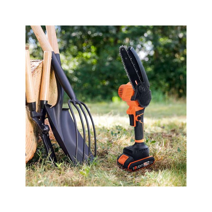 Ručná akumulátorová reťazová píla 150 mm