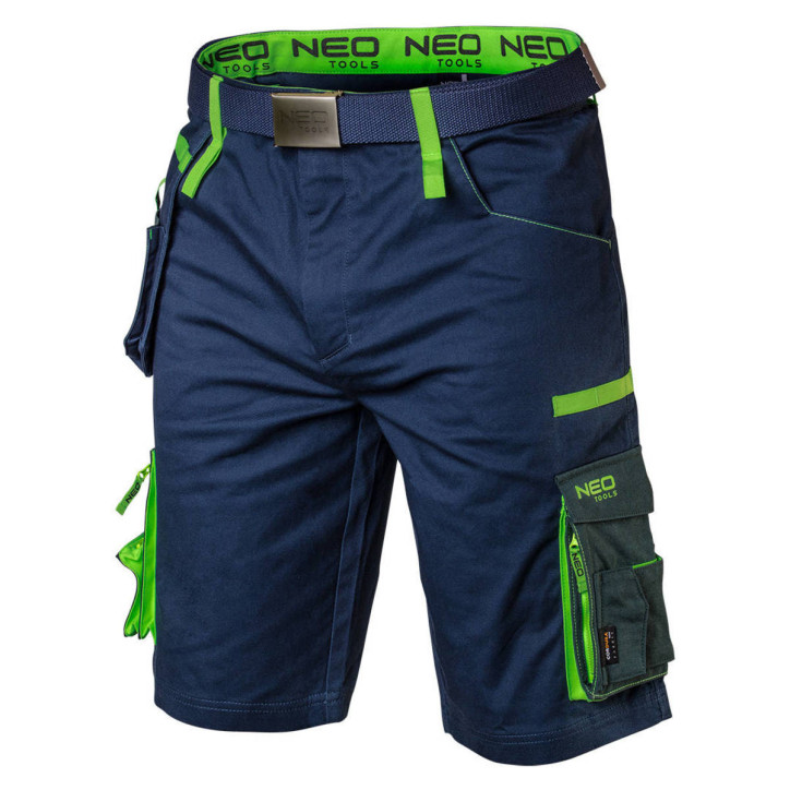 Pracovné kraťasy PREMIUM NEO, modré S Pracovné kraťasy PREMIUM NEO, modré S