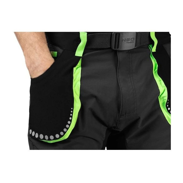 Pracovné nohavice PREMIUM NEO štvorcestný streč, čierne, XL Pracovné nohavice PREMIUM NEO štvorcestný streč, čierne, XL