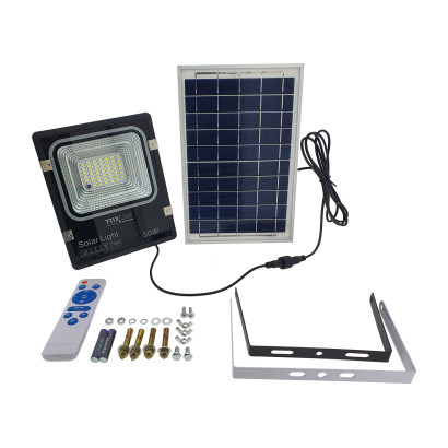 Solárne LED svietidlo 50 W s pohybovým senzorom TR366