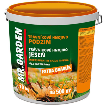 Jesenné hnojivo na trávnik Mr. Garden 10 kg