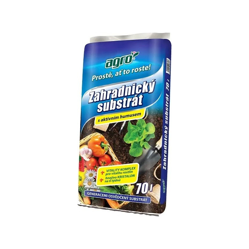 Substrát záhradnícky 70 L