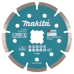 Rezný kotúč diamantový 125 mm XLOCK pre uhlové brúsky