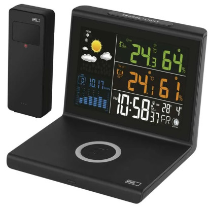 Meteostanica s bezdrôtovým nabíjaním E8010