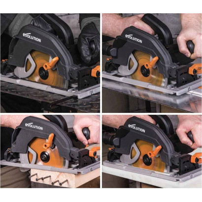 Okružná píla 1600 W EVO R185CCSX s lištou 3x340 mm