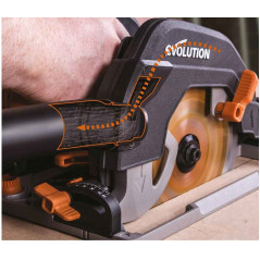 Okružná píla 1600 W EVO R185CCSX s lištou 3x340 mm