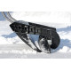 Odhŕňač snehu s posuvnou čepeľou SNOW MOVER čierny
