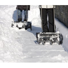 Odhŕňač snehu s posuvnou čepeľou SNOW MOVER čierny
