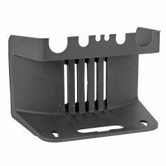 Plastový nástenný držiak na hadicu 1/2" 25 m, antracitový