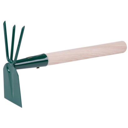 Krátka motyčka 25 cm FED 002/250, plochá-trojzub