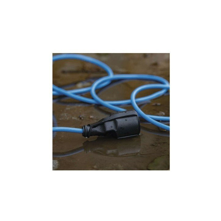 Predlžovací kábel 1,5mm2 Weatherproof IP44, 20 m, modrý Predlžovací kábel 1,5mm2 Weatherproof IP44, 20 m, modrý