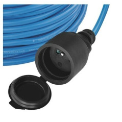 Špeciálny predlžovací kábel 1,5mm2 Weatherproof IP44, 20 m, modrý