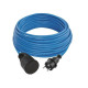 Špeciálny predlžovací kábel 1,5mm2 Weatherproof IP44, 20 m, modrý