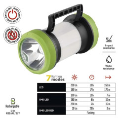 LED nabíjacie kempingové svietidlo 350 lm
