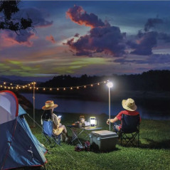 LED nabíjacie kempingové svietidlo 350 lm