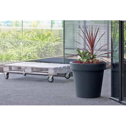 Kvetináč LOFLY 39 cm biely