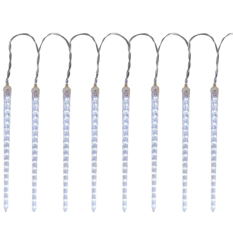 Vianočná reťaz Icicle, 288x LED studená biela, 8 cencúľov Vianočná reťaz Icicle, 288x LED studená biela, 8 cencúľov