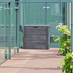 Záhradný box WOODEBOX antracit 140L