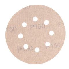 Brúsny papier pre excentrickú brúsku 125 mm P150, 10 ks