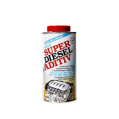 Zimné aditívum do nafty SUPER DIESEL ADITIV 500 ml