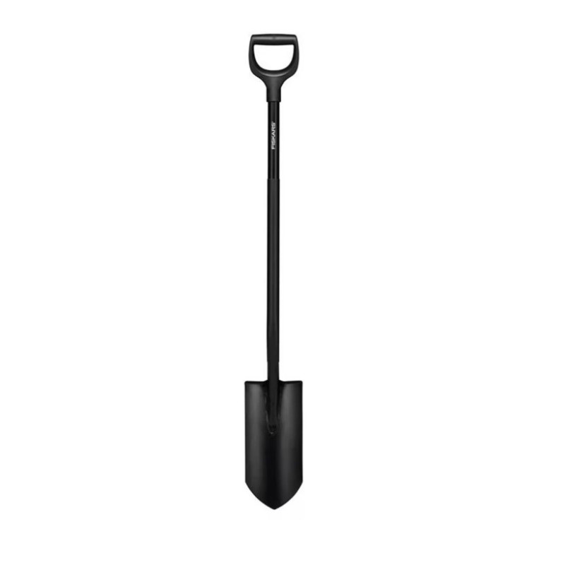 FISKARS Drenážny rýľ Ergonomic Pro čierny