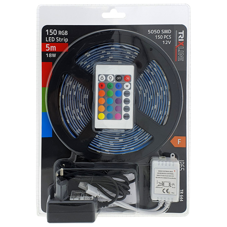 LED pásik RGB 5 m 18 W